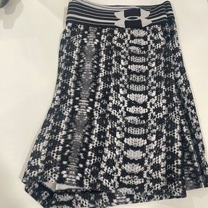 Black and white spandex